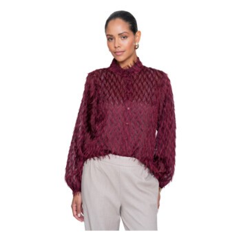 Blouse burgundy