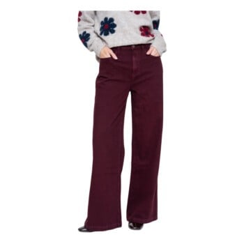 Jeans burgundy