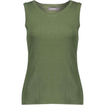 Mouwloze pull top army