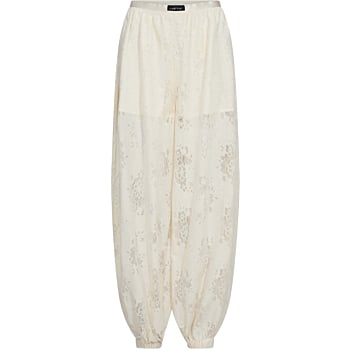 Bella Lace Harem Tall Pant Off White