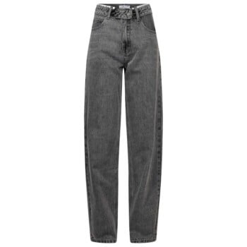 Flip Barrel Grey Tall  Jeans Grey