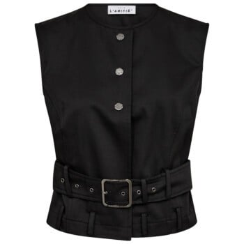 Rabi Belt Vest Black