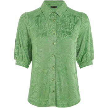 Carina Blouse Pop-Up Mineral Green