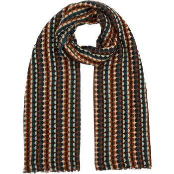 Scarf quincy spicy brown