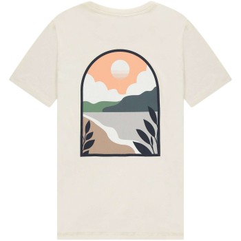T-shirt lake egret ecru
