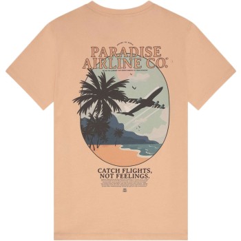 T-Shirt  AIRLINE Peach Parfait