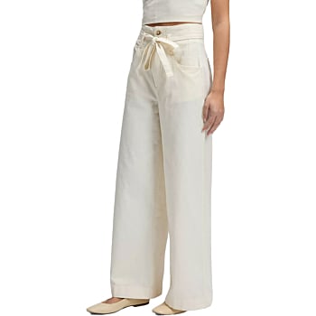 Pleated trouser naturel