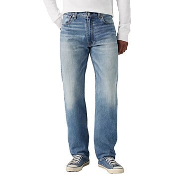 555 Relaxed Straight Jeans Indigo Champ
