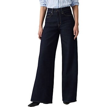 728 high rise wide leg jeans retro rinse LB
