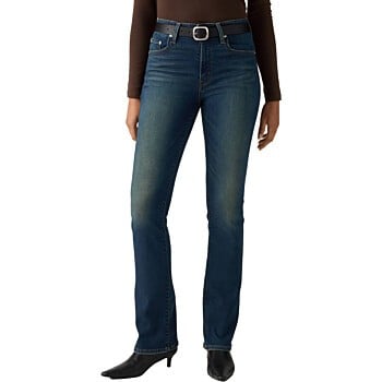 725 high rise bootcut jeans total grail strech