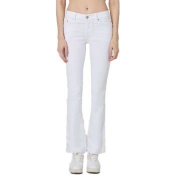 Fallon flare jeans white