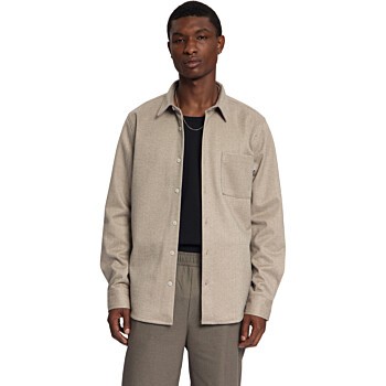 TROY SOFT HERRINGBONE SHIRT