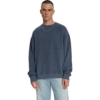TORRIA GARMENT DYED CREWNECK SWEAT