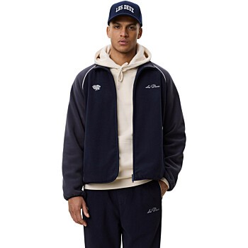 Fleece Track Jacket Dark Navy