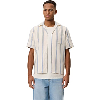 Lawson Stripe SS Shirt Eggnog White