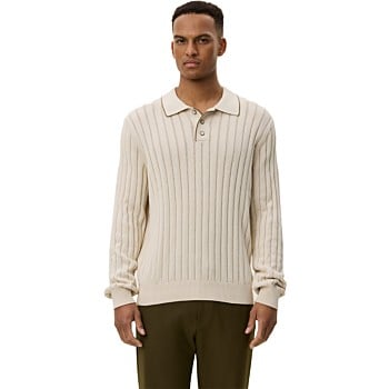 Bogart Rugby Polo Knit Ivory