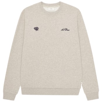 Deux sweatshirt light sand melange