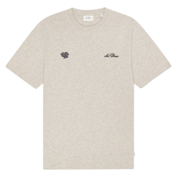 Deux T-shirt light sand melange