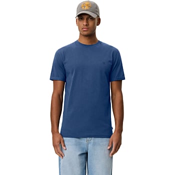 Norregaard Contrast T-Shirt Dark Denim Blue