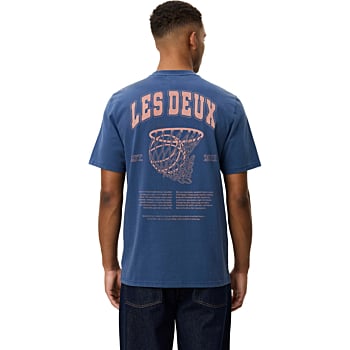 Brady Hoop T-Shirt Dark Denim Blue