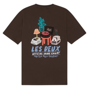 Record T-shirt molé brown