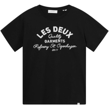 Zwarte Les Deux Barry T-shirt voor Heren