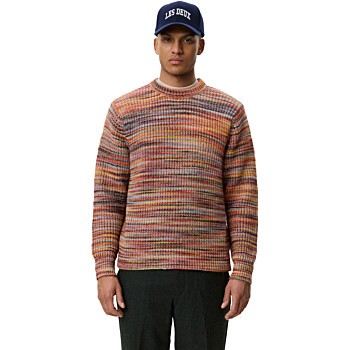 Space Rib Crewneck Knit Multicolour