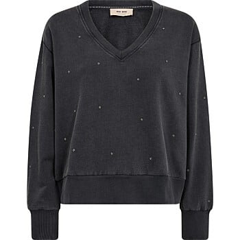 MMCosette V-LS Stud Sweatshirt