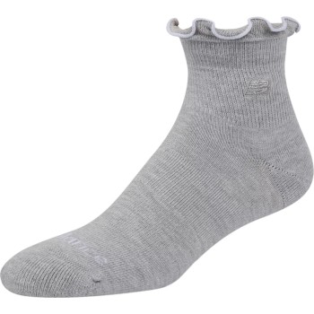 Premium ruffle socks grey