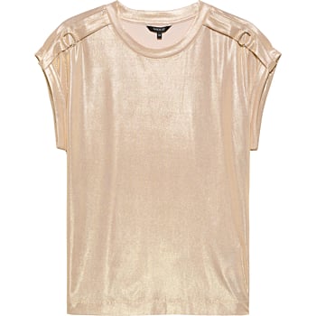 Logo Ring Shiny T-Shirt