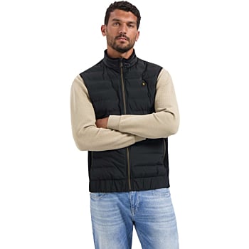Bodywarmer Padded Sealed Mix With K Black