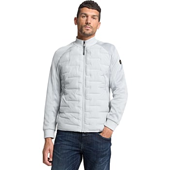 Jacket Short Fit Sealed Knitted Mix Chalk