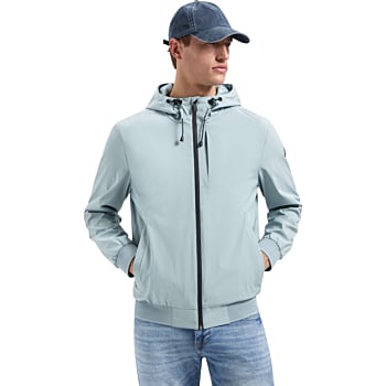 Jacket Short Fit Hooded Cloud