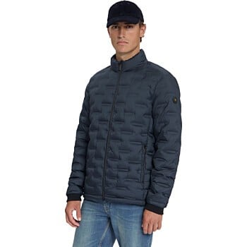 Jacket Short Fit Padded Sealed Dark Night