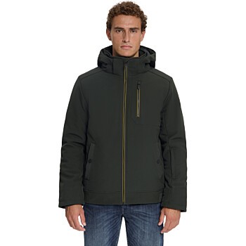Jacket Short Fit Softshell Dark Army