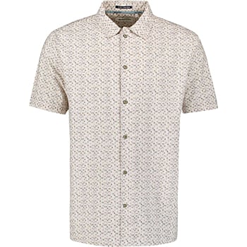 Shirt Short Sleeve Allover Printed Offwhite