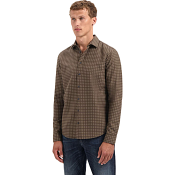 Shirt Mini Jacquard Taupe