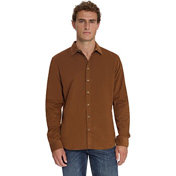 Shirt Fine Corduroy Caramel