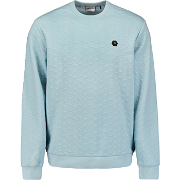 Sweater Crewneck Jacquard Ice