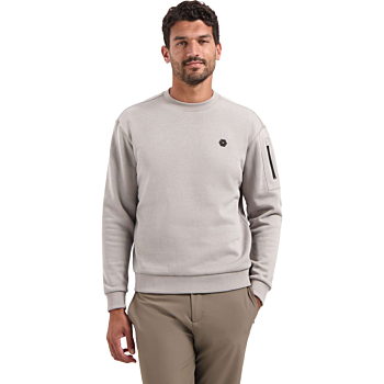 Sweater Crewneck Brushed inside Clay