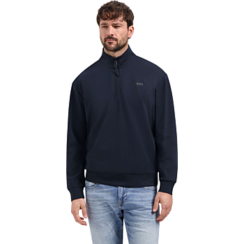 Sweater Half Zip Interlock Night