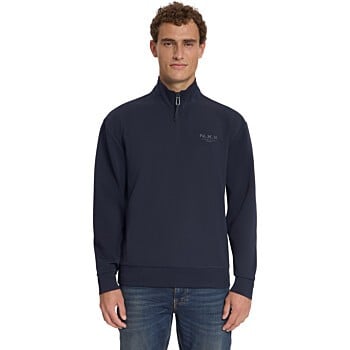 Sweater Half Zip Dark Night