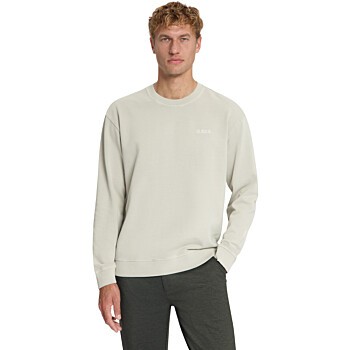 Sweater Crewneck French Terry Garme Cement
