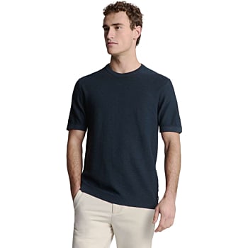 Pullover Short Sleeve Crewneck Soli Night