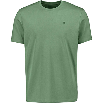 T-Shirt Crewneck Solid Basic Green