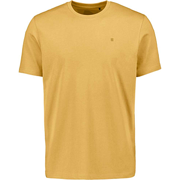 T-Shirt Crewneck Solid Basic Yellow