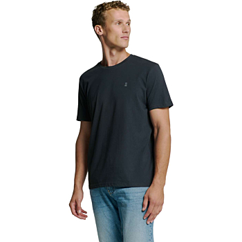T-Shirt Crewneck Solid Basic Night