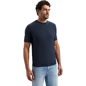 Pullover Short Sleeve Crew Neck Slu Night