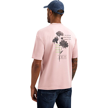T-Shirt Crewneck Heavy Interlock Ar Light Mauve