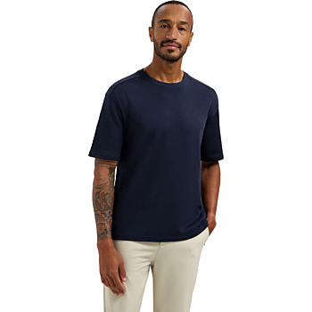 T-Shirt Crewneck Solid Heavy Interl Night